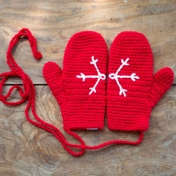 Snowflake Slipper Socks In Chunky Crochet, 9 of 12