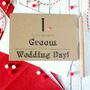To My Wonderful Husband Wedding Day Card, Heart, thumbnail 2 of 8