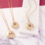 Personalised Letter Locket Necklace, thumbnail 8 of 8