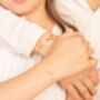 Personalised Mini Intertwined Chain Bracelet, thumbnail 2 of 7