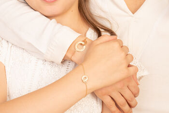 Personalised Mini Intertwined Chain Bracelet, 2 of 7