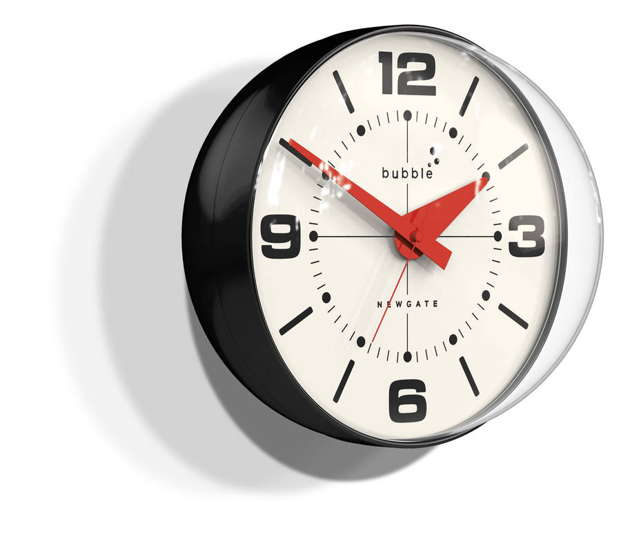 Bubble Wall Clock By I Love Retro