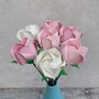 Pastel Origami Paper Roses Bouquet, thumbnail 2 of 11