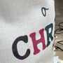 Colourful Christmas Personalised Sack, thumbnail 4 of 5