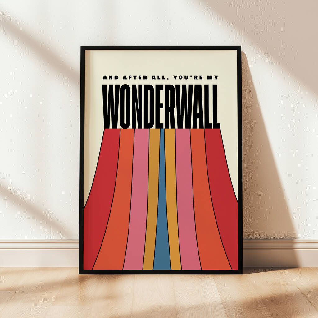 Wonderwall Music Print, 1 of 5