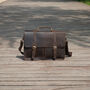 Worn Look Genuine Leather Briefcase Laptop Bag, thumbnail 4 of 9