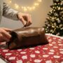 Vintage Leather Personalised Collar Stud Wash Bag Christmas Gift For Him, thumbnail 1 of 10