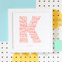 All About Friendship Personalised Best Friend Print, thumbnail 1 of 10