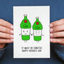 Funny Gin Father's Day Card, thumbnail 1 of 3
