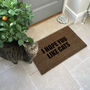 'I Hope You Like Cats' Coir Doormat, thumbnail 3 of 4