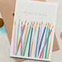 Set Of Five Birthday Cards With Gold Details, thumbnail 4 of 8