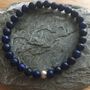 Mens Lapis Lazuli Bracelet, thumbnail 2 of 4