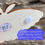 Colourful Wooden Moth Decorations, thumbnail 3 of 9