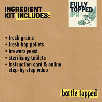 Fully Topped Ipa: Home Brew Beer Making Ingredient Kit, 6 of 7