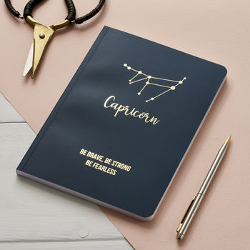 Personalised Star Sign Constellation Notebook, 7 of 12