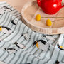 Penguin Waddle Tea Towel, thumbnail 1 of 4