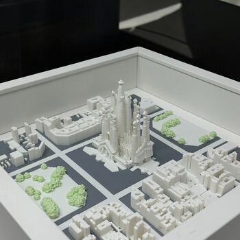 Sagrada Família 3D Printed Landscape Gift, 4 of 4