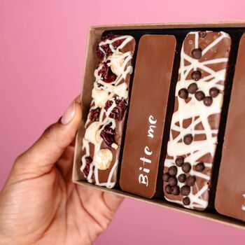 Tailored Selection Box Of Belgian Chocolate Bars, 3 of 12