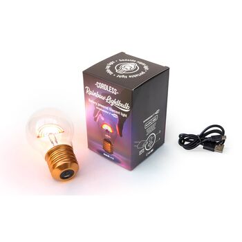 Rainbow Cordless Glass Lightbulb, 4 of 4