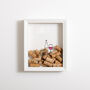 Personalised Cheese And Wine Cork Frame, thumbnail 6 of 6