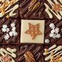 Festive Chocolate Truffle Cake Nine Piece Gifting, thumbnail 3 of 7