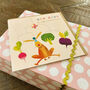 Gold Foiled Baby Girl Mobile Card, thumbnail 3 of 3