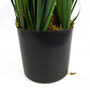 Artificial Grass Plant With White Ceramic Planter, thumbnail 5 of 5