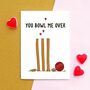 Funny Cricket Card For Partner, thumbnail 1 of 3