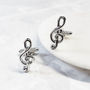 Music Cufflink Treble Clef Musical Note, thumbnail 2 of 5