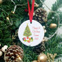 Personalised Baby's First Christmas Decoration, thumbnail 2 of 8