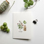 Garden Things Hand Illustrated Notecard Set, thumbnail 4 of 5