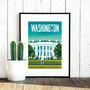 Washington D.C. Art Print, thumbnail 3 of 4