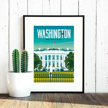 Washington D.C. Art Print, 3 of 4