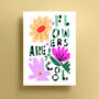 Flowers Are Cool Print, thumbnail 2 of 2