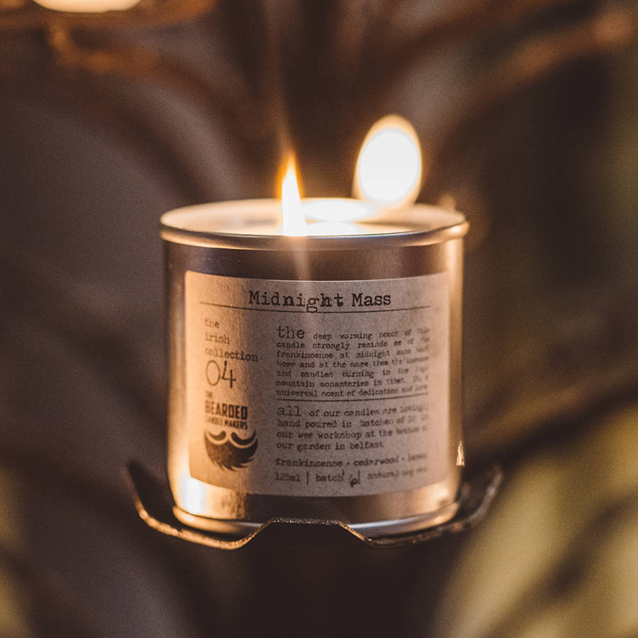 the irish collection candles by the bearded candle makers