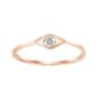 Evil Eye Diamond Ring, thumbnail 3 of 3