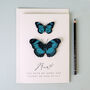 Personalised Papercut Butterfly Birthday Card, thumbnail 3 of 8