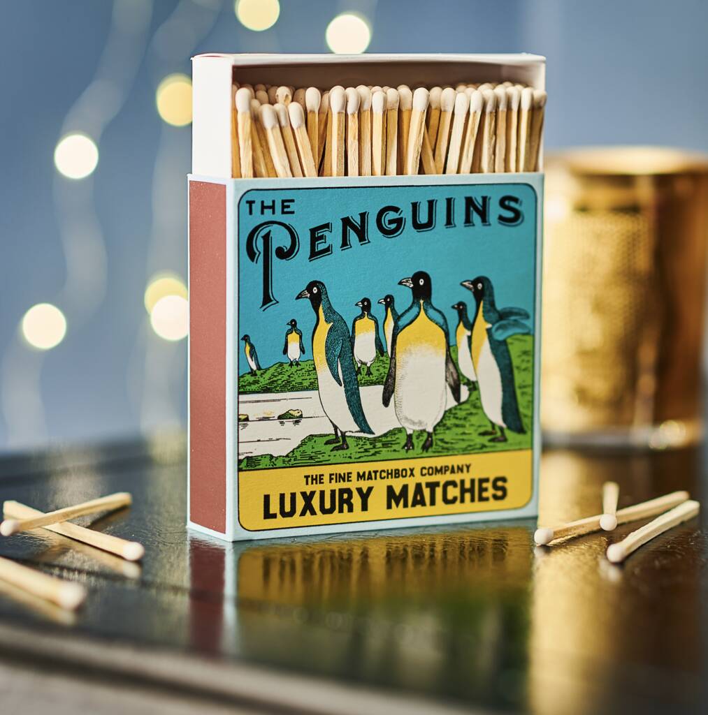 Luxury Boxed Penguin Matches, 1 of 2
