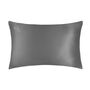 Silk Addict 100% Mulberry Silk Pillowcase Twinpack Charcoal, thumbnail 4 of 4