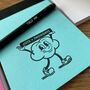 'Character' Letterpress Notepads, thumbnail 4 of 4