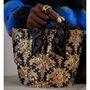 Gold Evening Bag Made In Italy, thumbnail 1 of 2