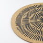 Cork Max Placemat Set Of Two | Sandy Lines, thumbnail 6 of 9