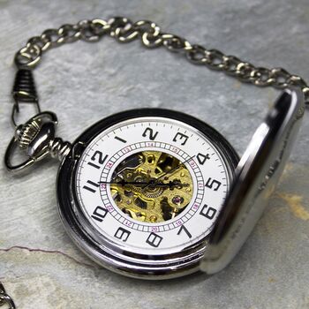 Personalised Romantic Pocket Watch, 2 of 5