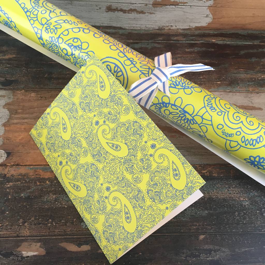 wrapping paper and card setthe shed inc