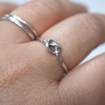Love Knot Ring, 5 of 9