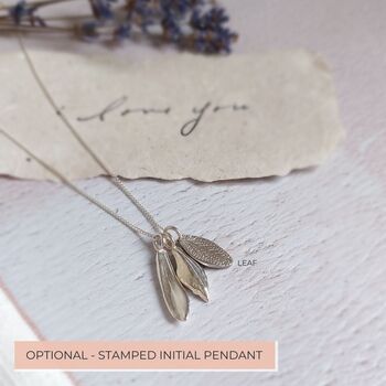 Birth Flower Of The Month Personalised Necklace, 2 of 10