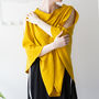 Personalised Open Shoulder Fine Knit Poncho, thumbnail 6 of 9