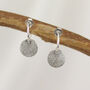 Textured Disc Hoops, thumbnail 5 of 7