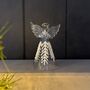 Glass Praying Angel Hanging Christmas Decoration, thumbnail 2 of 2