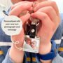 Personalised Father's Day Family Photo Keyring, thumbnail 2 of 2